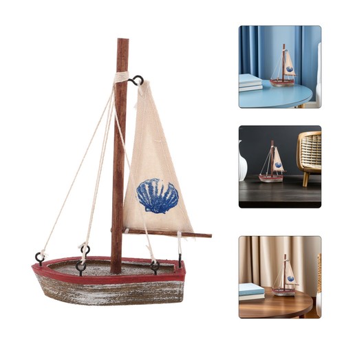 Barca vela in legno - in,