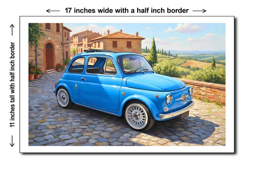 Poster fiat 500l - 500l, 1970
