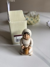 Thun Donna Con Anfora Presepe Della Famiglia. Con Scatola Originale ￼