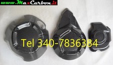 KAWASAKI Z800 2013 2016 KIT COPRI CARTER MOTORE CARBONIO PARAMOTORE ENGINE COVER