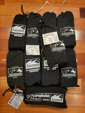 LOTTO DI 10 - Pelli da Arrampicata Black Diamond Ascension STS - NERE - 6 cm x 210 cm