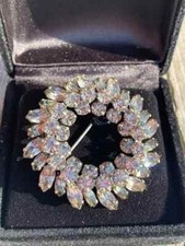 Spilla cerchio tondo diamante