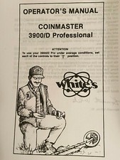 WHITES COINMASTER 3900/D METAL