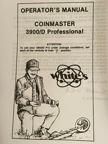 Whites coinmaster 3900 metal - whites, 3900/d