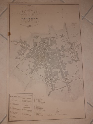 Carta geografica pianta - carta, mappa
