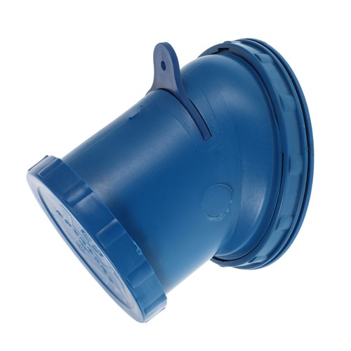 Valvola plastica blu - plastica,