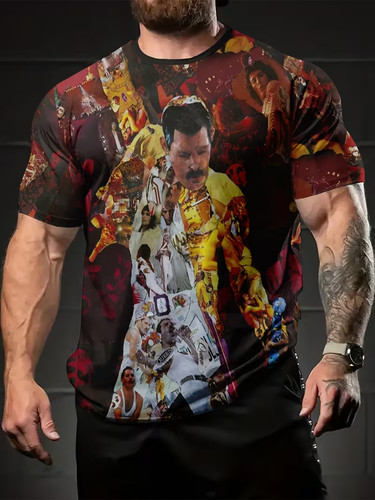 Shirt uomo queen freddie - t-shirt,