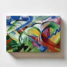 Quadro moderno Franz Marc vol