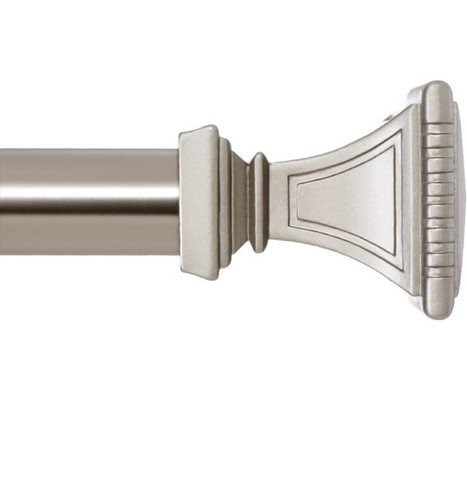 Curtain rod carved square - rod,