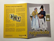 1994 Germania Jahresgabe Folder Omaggio 9 Francobolli EX DDR Uniformi Cassette