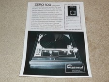 Garrard Zero 100 Giradischi