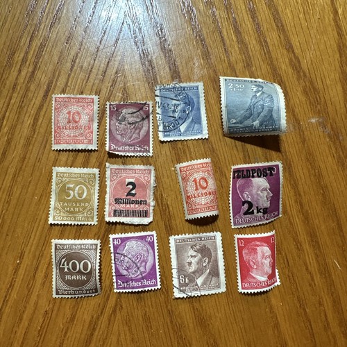 Francobolli vintage tedesco - 12,