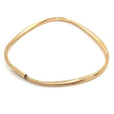 Bracciale elastico molla - a, oro