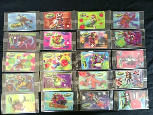 Crash bandicoot cards mr - crash,