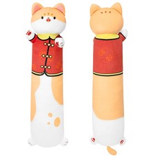 Peluche Gatto 100 cm Arancione