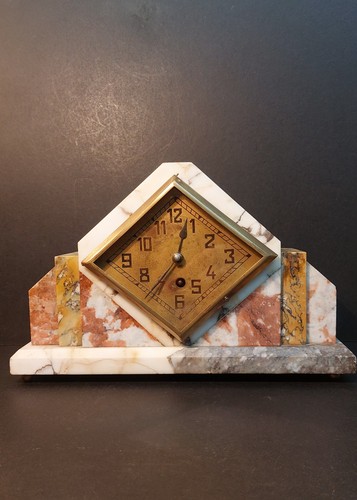 Orologio camino art decò - camino,