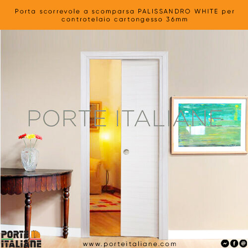Porta scorrevole scomparsa - scorrevole, a