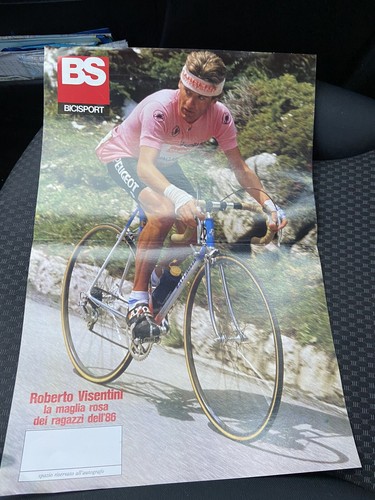 Poster raro ciclismo roberto - raro,
