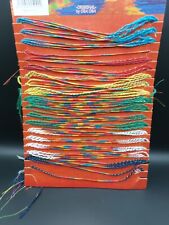 15 braccialetti porta fortuna brasiliani multicolore 15 pezzi vari colori