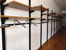 Arredamento negozio espositori a parete supporti - mensole - ganci