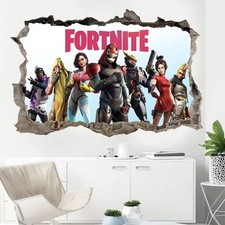 Adesivo da parete Fortnite 3d