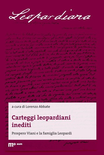 Carteggi leopardiani inediti