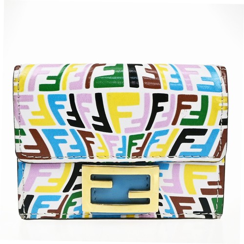 Portafoglio fendi logo - fendi, ff