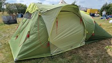 Tenda da campeggio QUECHUA 4 uomini - Family Seconds 4.1 - classica rara tenda pop up verde