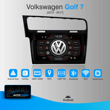 Autoradio per Golf 7 Display QLED 10.1" 2GB+32GB 4-Core 1.5GHz + Retrocamera AHD