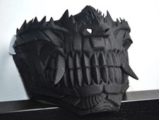 Futuristic Hannya Oni Half