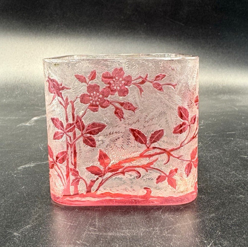 Baccarat vase carré - vase,