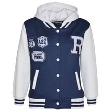 Giacca Varsity Con Cappuccio