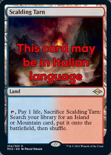 Mtg scalding tarn - mtg,
