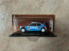 MODELLINO PEUGEOT 205 TURBO 16 1988 J. KANKKUNEN PARIS DAKAR SCALA 1/43