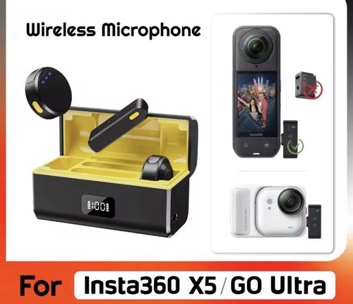 Microfono insta360 wireless - microfono,