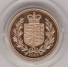 Sterlina Oro 2002  FDC 50*