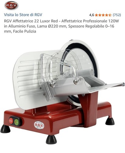 Affettatrice elettrica - affettatrice,