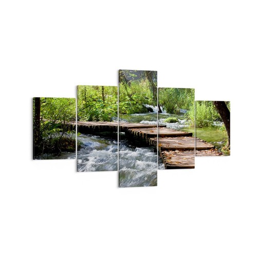 Quadro tela 125x70cm parco - quadro, su