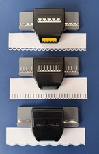 Set di 3 punzoni di carta con