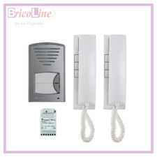 KIT CITOFONO BIFAMILIARE 2