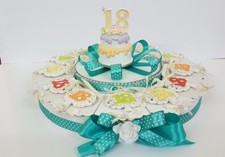 TORTA BOMBONIERE ALBERO VITA 18 ANNI COMPLEANNO 