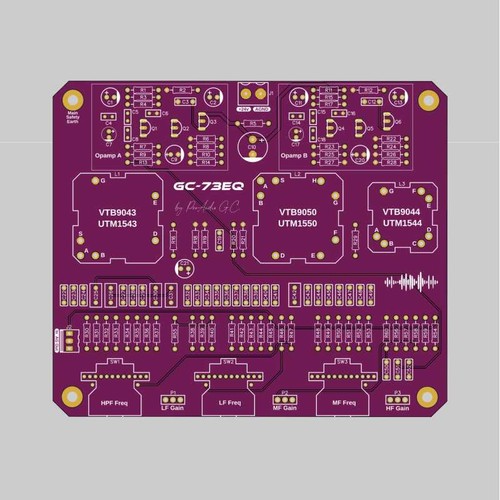 Pcb neve clone eq - gc-73,