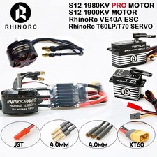 RhinoRC Power And Servo System ESC motore brushless ESC40A + S12 + T60LP/T70 kit