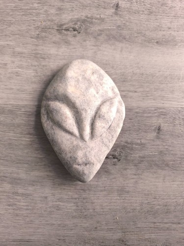Alien stone head ojuelos tula - head,