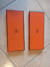 HERMÈS  Scatole 2 Pz Cm 24  x  10 X 3 Foulard .