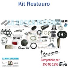 KIT COMPLETO RESTAURO VESPA 150 GS VS2 1956