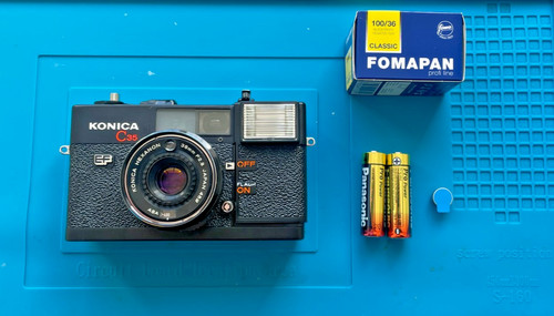 Macchina fotografica konica - macchina,