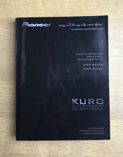 1 x Manuale Istruzioni Originale Pioneer Kuro KRP-500a