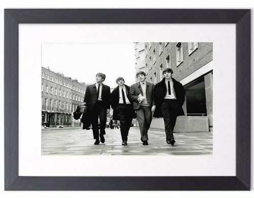 Black framed beatles london - framed,