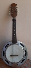 RARO BANJO MANDOLINO BANJOLIN ANNI ’50 DECORATO CECCHERINI 19 FOTO XXL